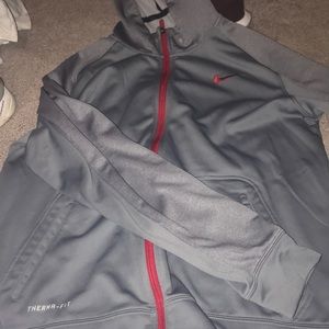 Gray Nike jacket